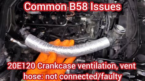 Crankcase Ventilation Hose disconnected